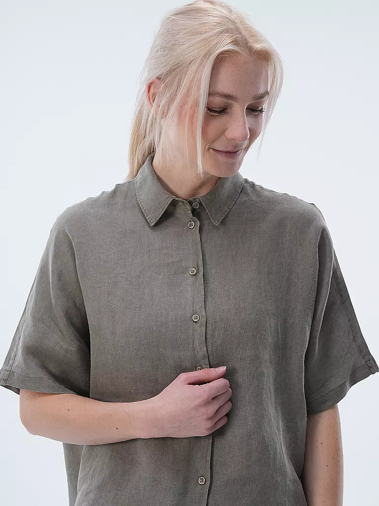 ECOALF | Bluse MELANIAALF | olive