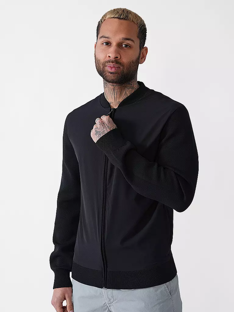 ECOALF | Hybridjacke KOBUSALF | schwarz