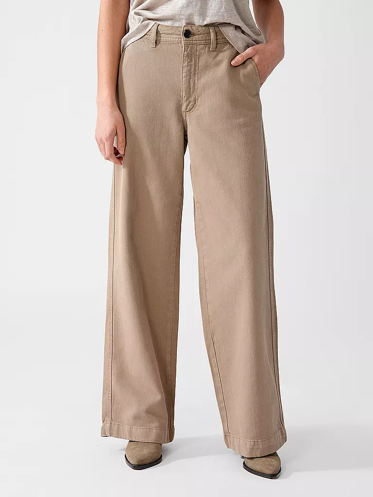 ECOALF | Jeans Wide Leg VALLSALF | weiss