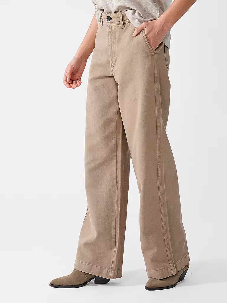 ECOALF | Jeans Wide Leg VALLSALF | weiss