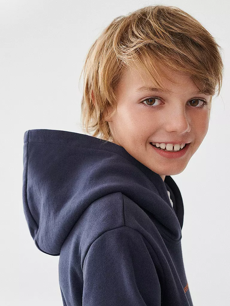 ECOALF | Jungen Kapuzensweater - Hoodie | dunkelblau