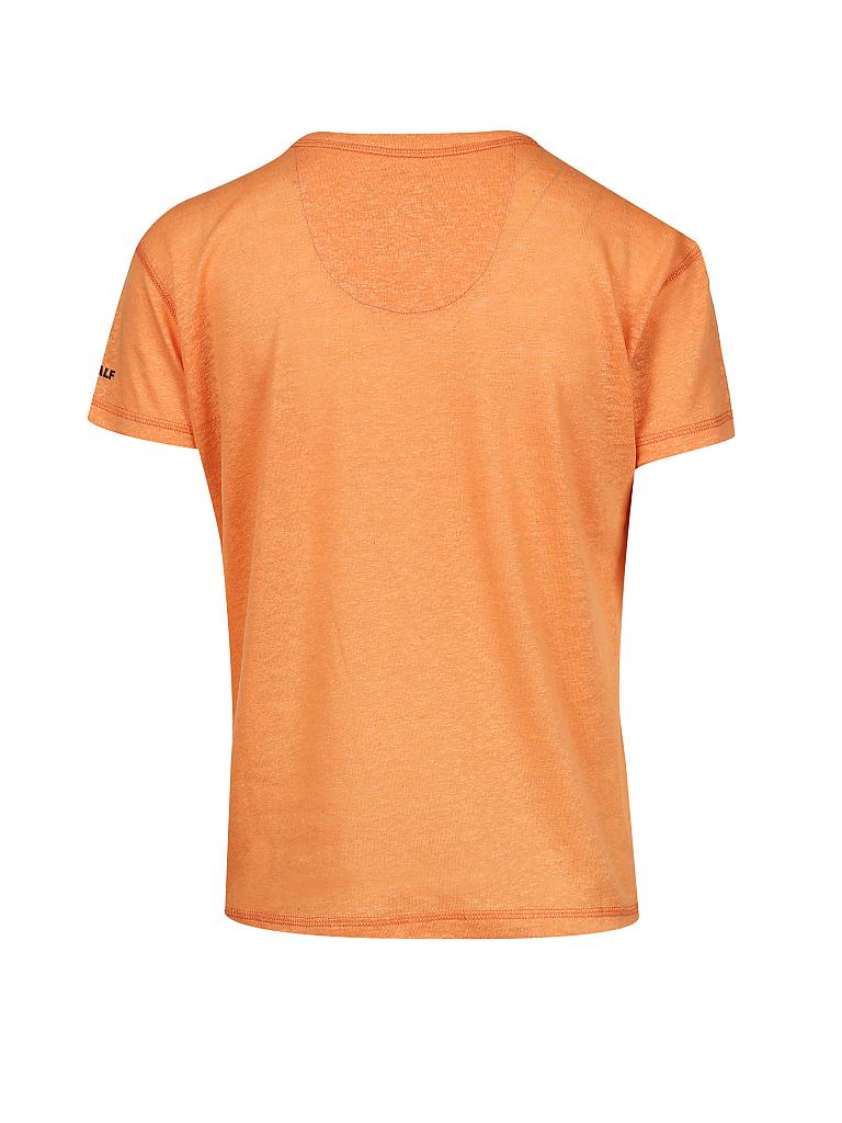 ECOALF | Leinen T-Shirt "Mount" | orange
