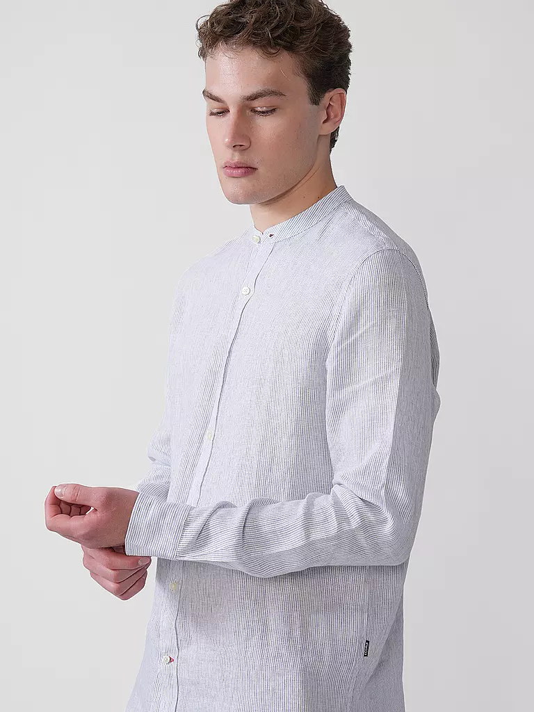 ECOALF | Leinenhemd Regular Fit DAVIDALF  | weiss