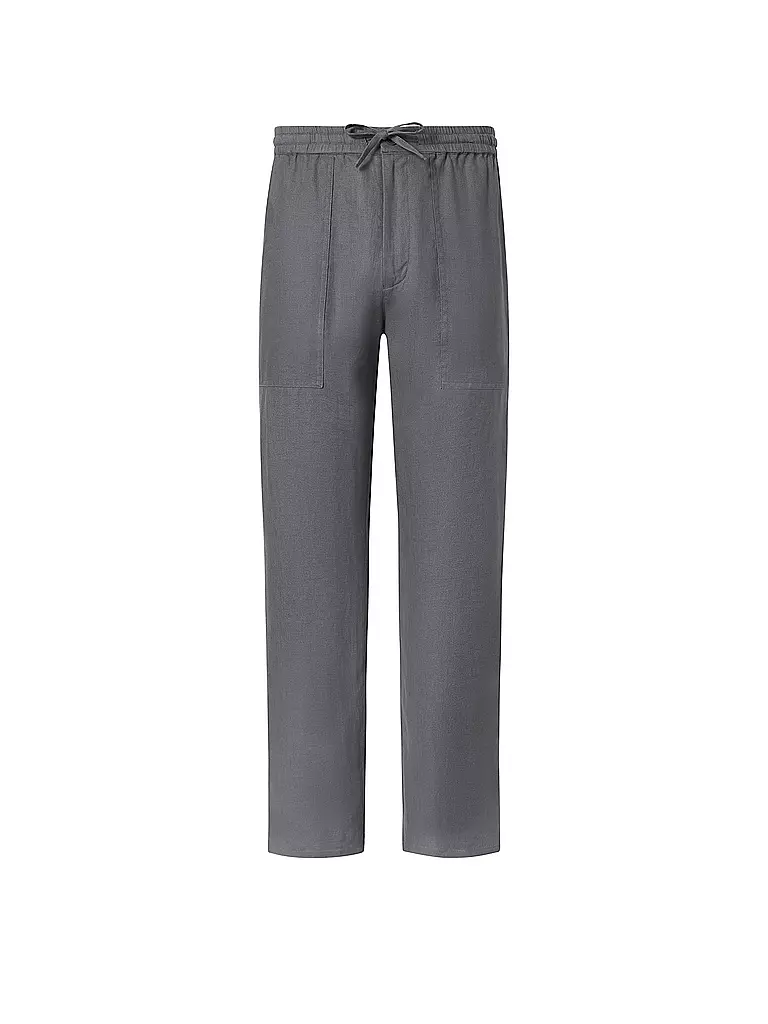 ECOALF | Leinenhose ETHICALF | grau