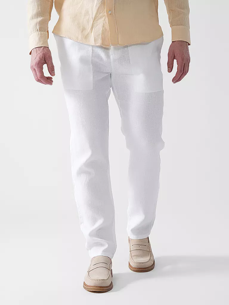 ECOALF | Leinenhose ETHICALF | dunkelblau