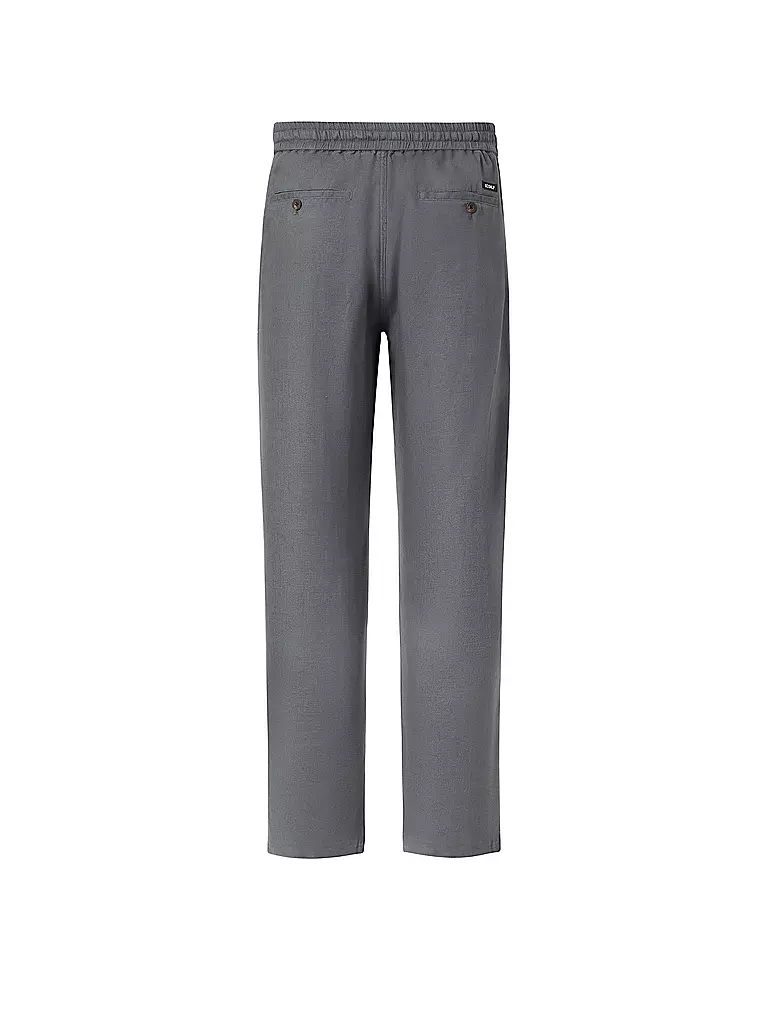 ECOALF | Leinenhose ETHICALF | dunkelblau