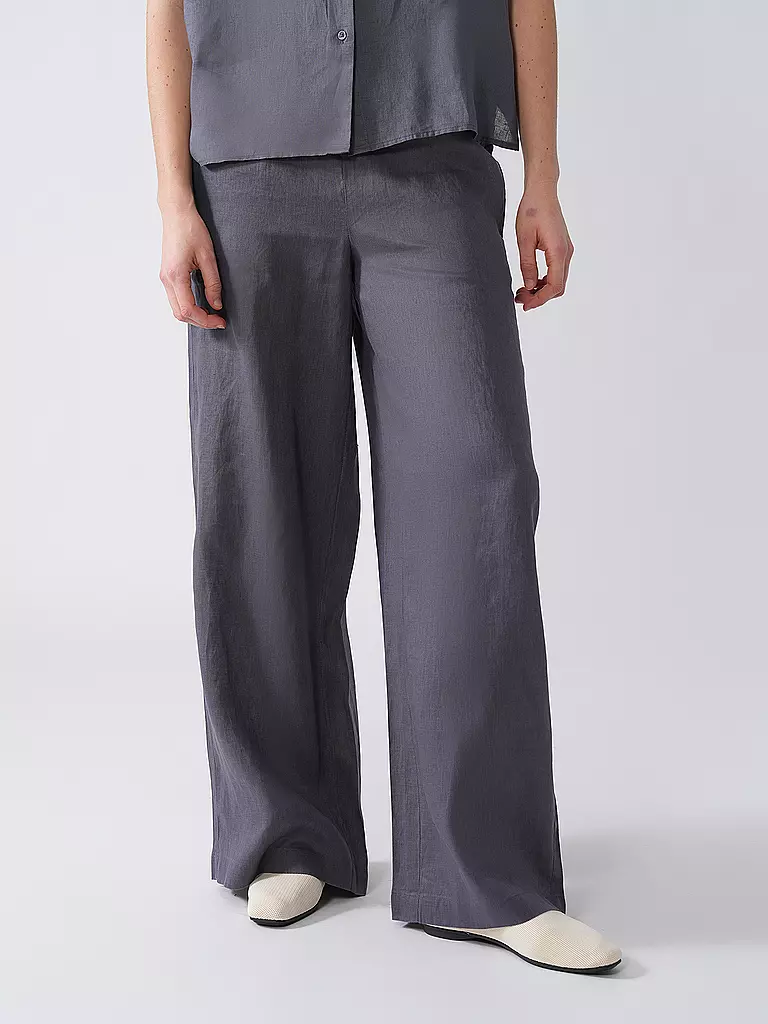 ECOALF | Leinenhose MOSSIALF | beige