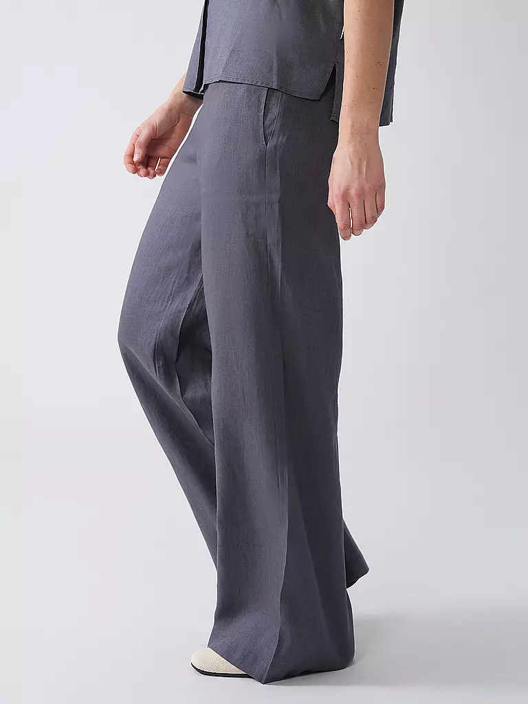 ECOALF | Leinenhose MOSSIALF | beige