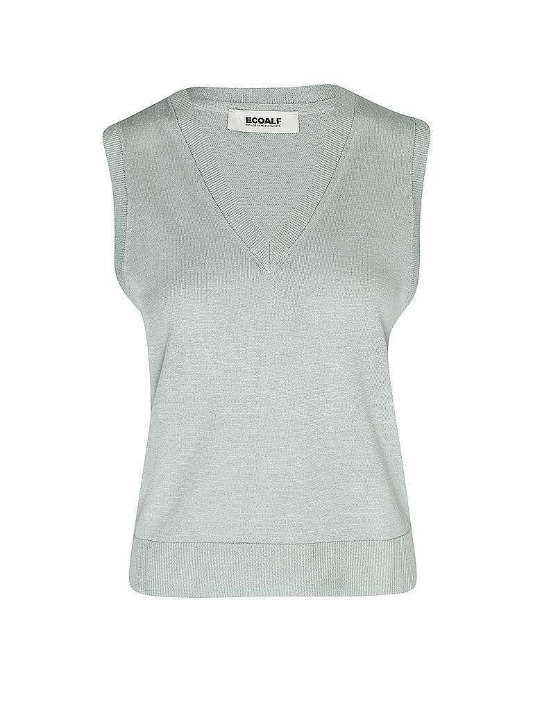 ECOALF | Leinenpullunder PALMAALF KNIT | hellgrün