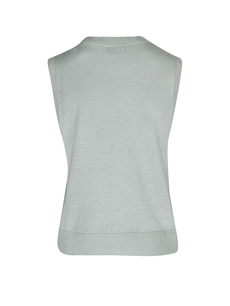 ECOALF | Leinenpullunder PALMAALF KNIT | hellgrün