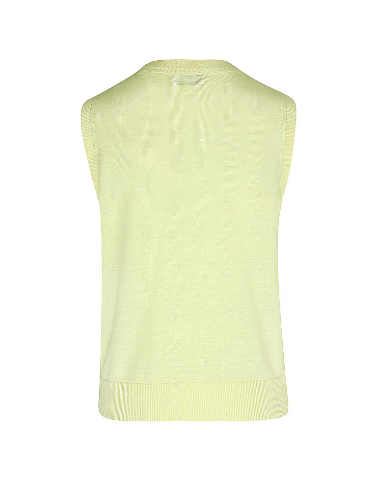 ECOALF | Leinenpullunder PALMAALF KNIT | gelb