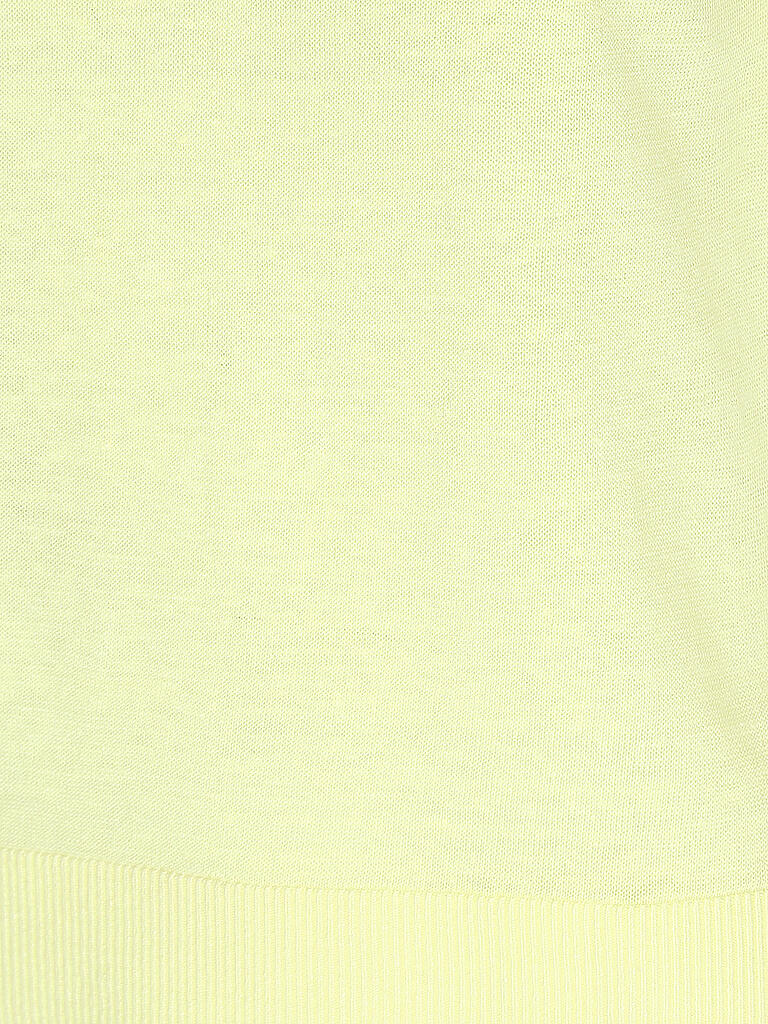 ECOALF | Leinenpullunder PALMAALF KNIT | gelb