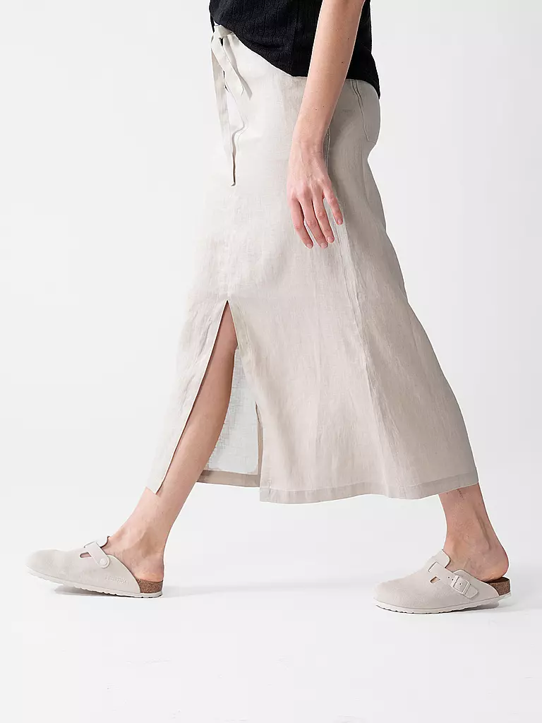 ECOALF | Leinenrock | grau