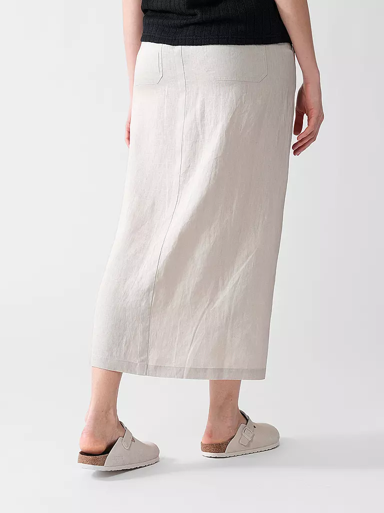 ECOALF | Leinenrock | grau