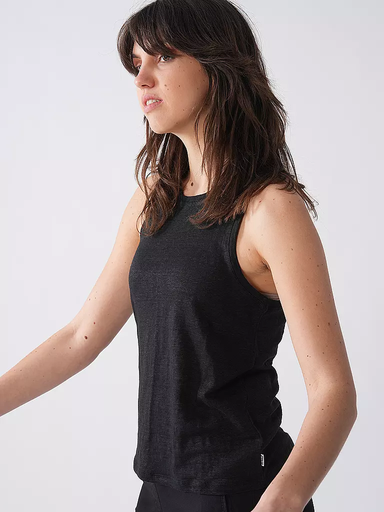 ECOALF | Leinentop HALDENALF | weiss