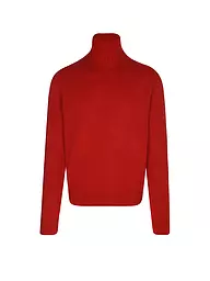 ECOALF | Rollkragenpullover  | dunkelrot