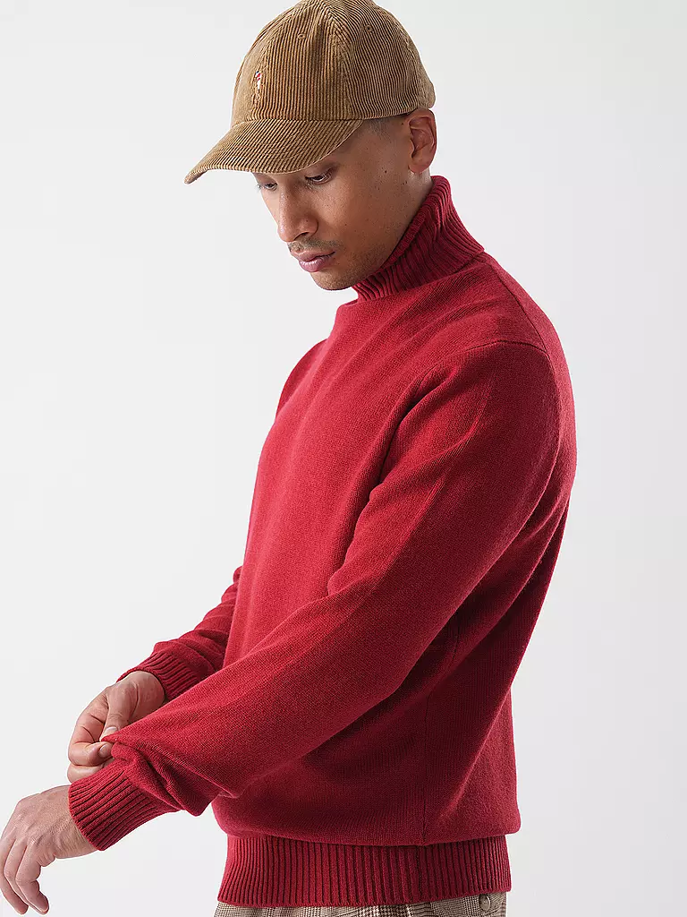 ECOALF | Rollkragenpullover | olive