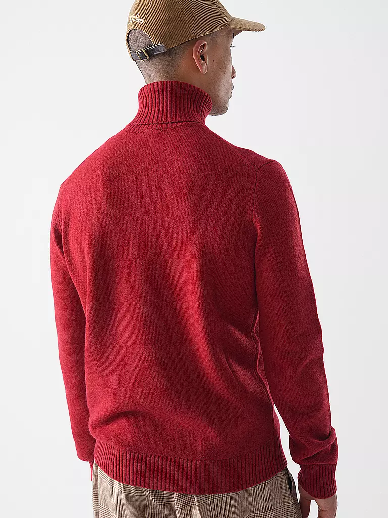 ECOALF | Rollkragenpullover | olive