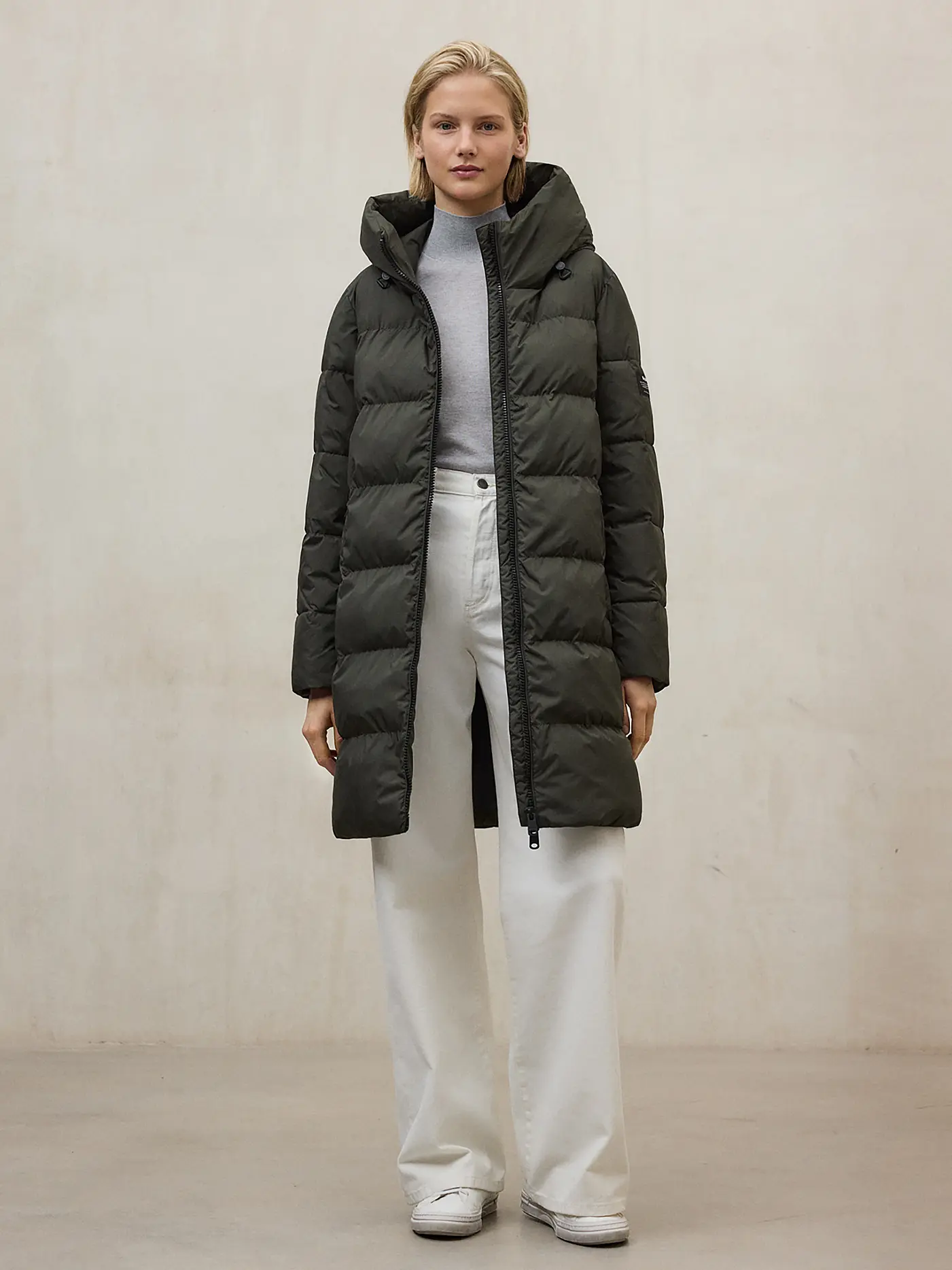 ECOALF | Steppjacke MANLIEALF | olive