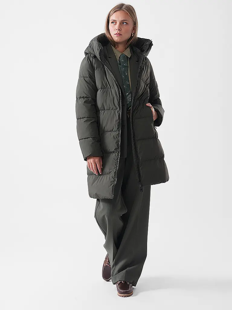 ECOALF | Steppjacke MANLIEALF | olive