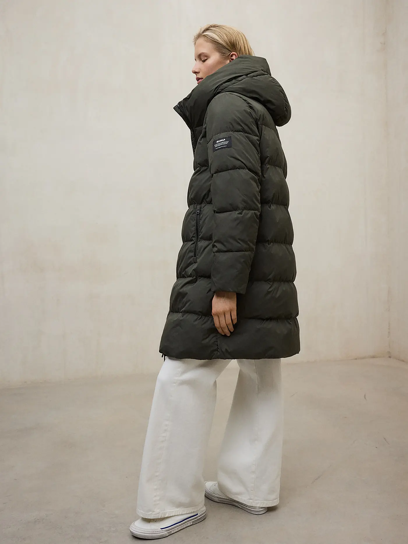 ECOALF | Steppjacke MANLIEALF | olive
