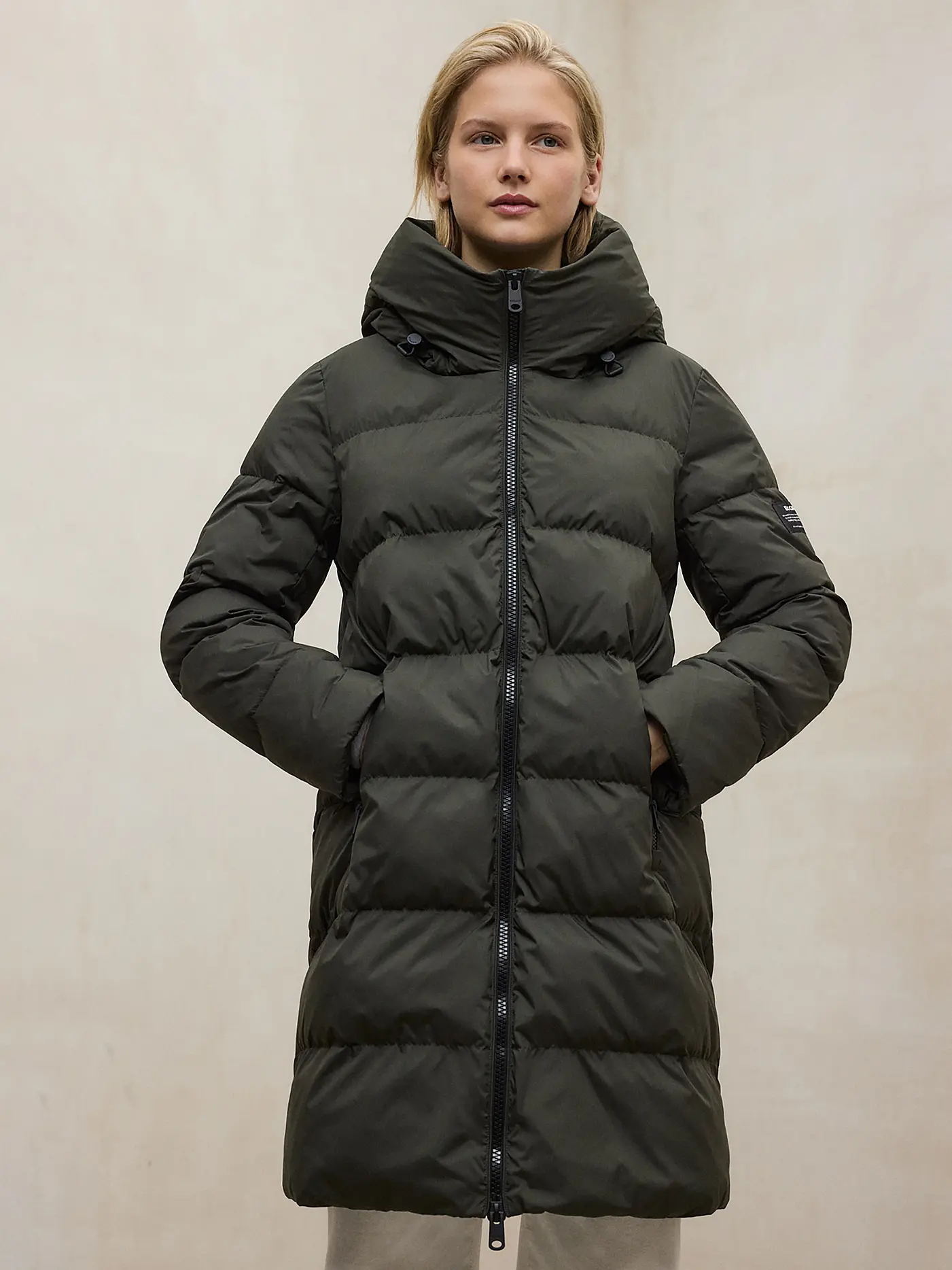 ECOALF | Steppjacke MANLIEALF | olive