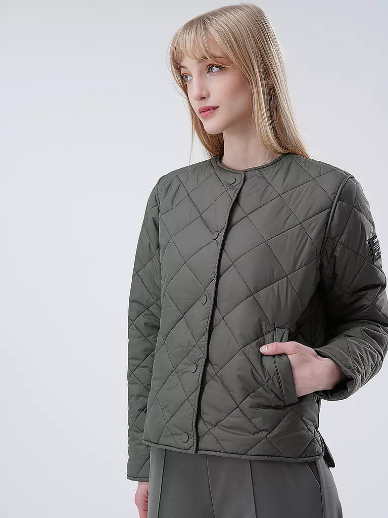 ECOALF | Steppjacke MUSAALF | olive