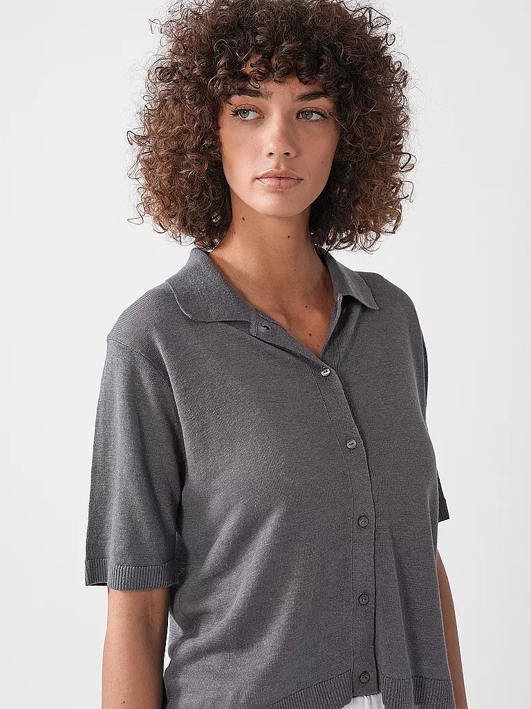 ECOALF | Strickjacke JUNIPERALF | olive