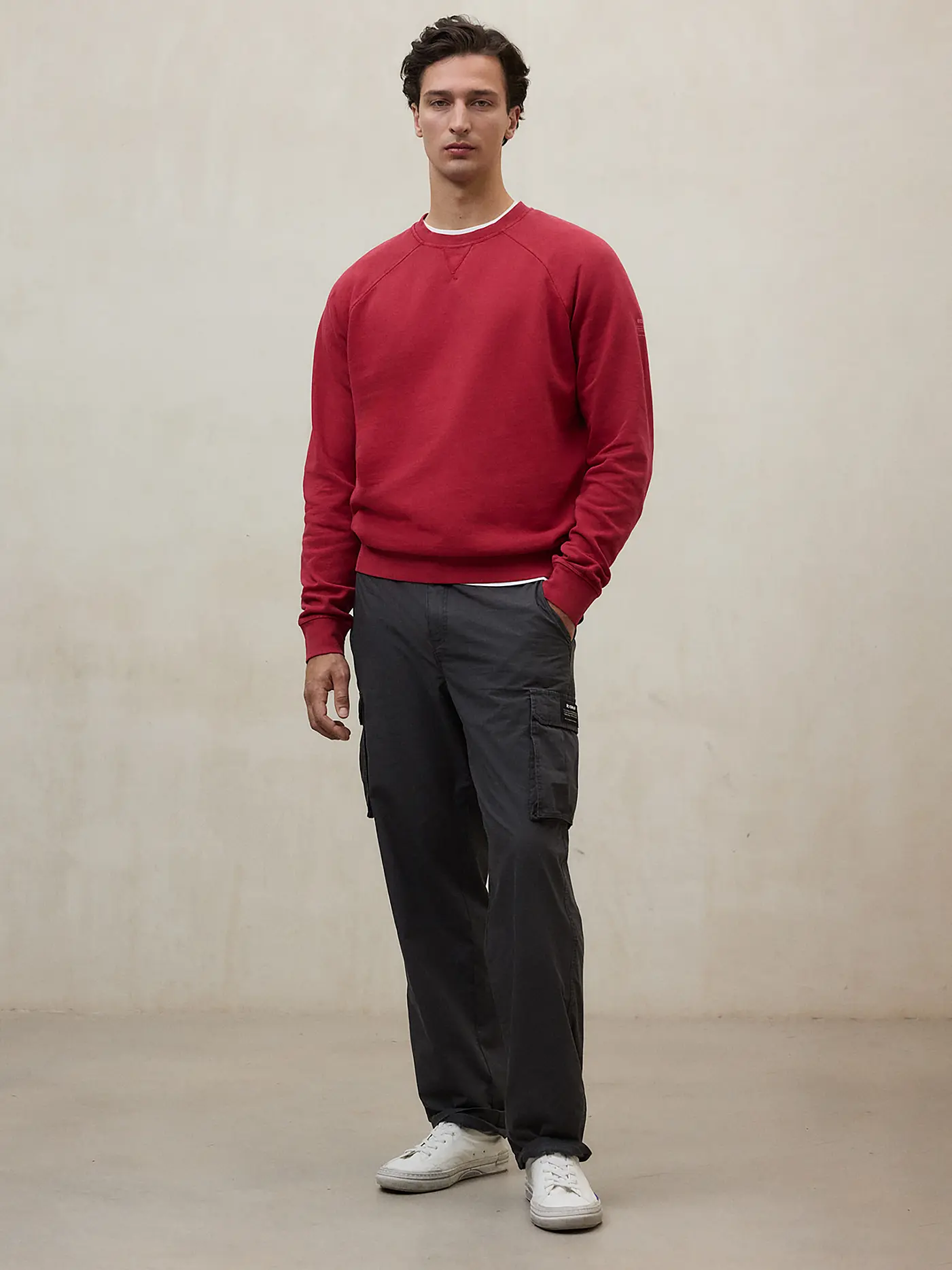 ECOALF | Sweater  | dunkelrot