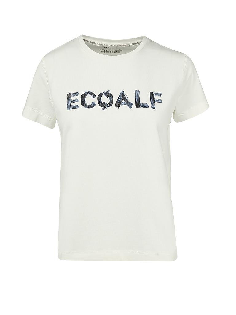 ECOALF | T Shirt " Lower Becouse " | creme