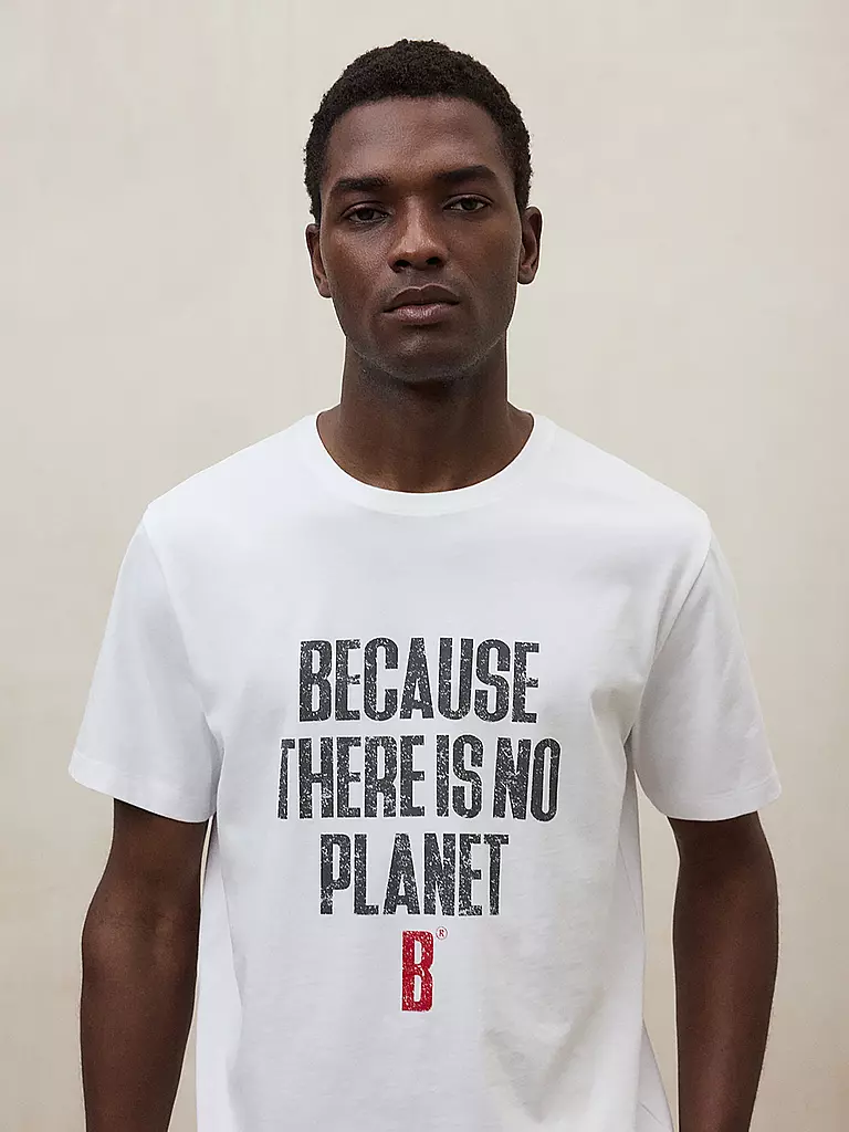 ECOALF | T-Shirt PLANET B | weiss