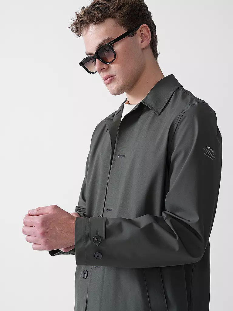 ECOALF | Trenchcoat NIMEGAALF | olive