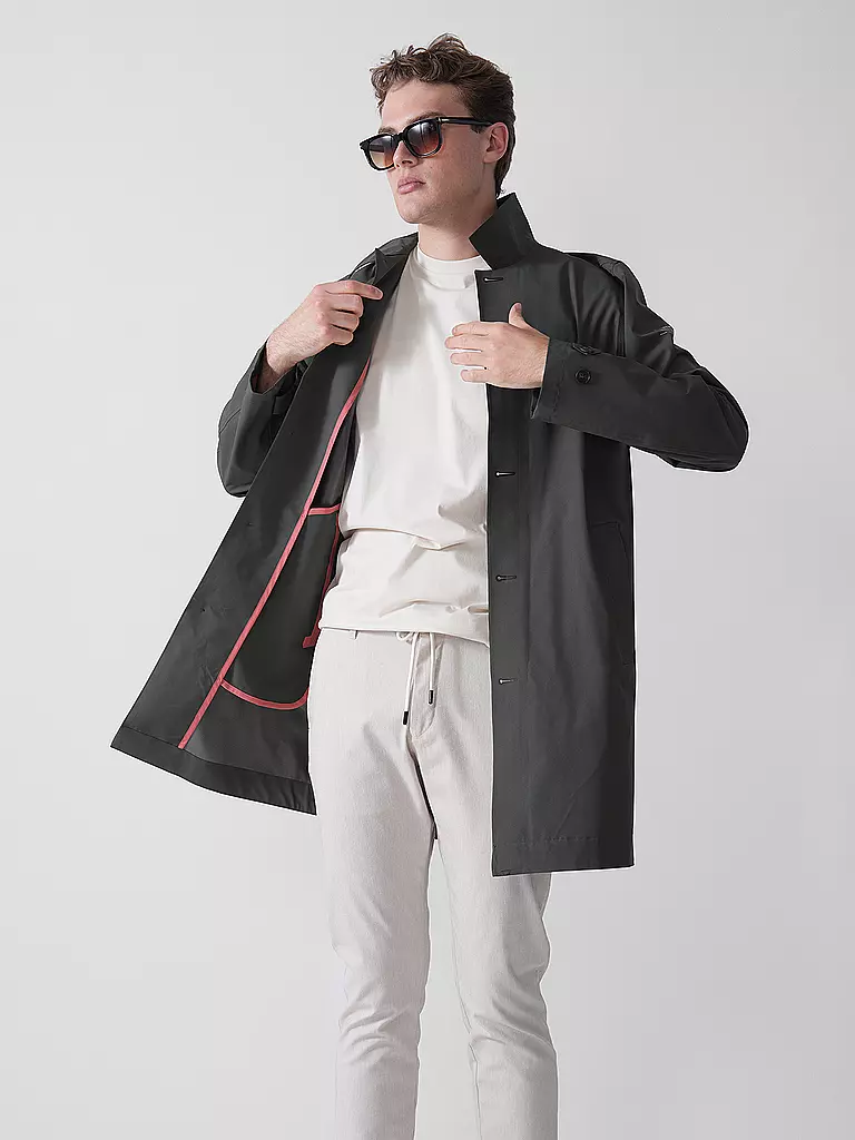 ECOALF | Trenchcoat NIMEGAALF | olive