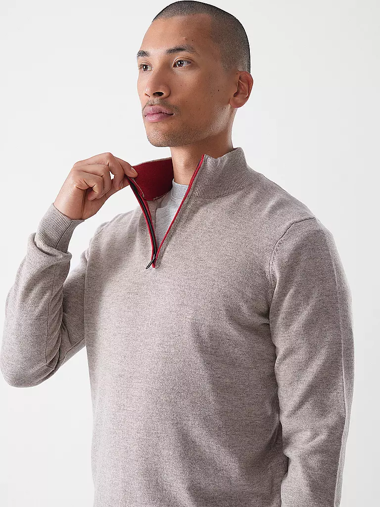 ECOALF | Troyer Pullover  | beige