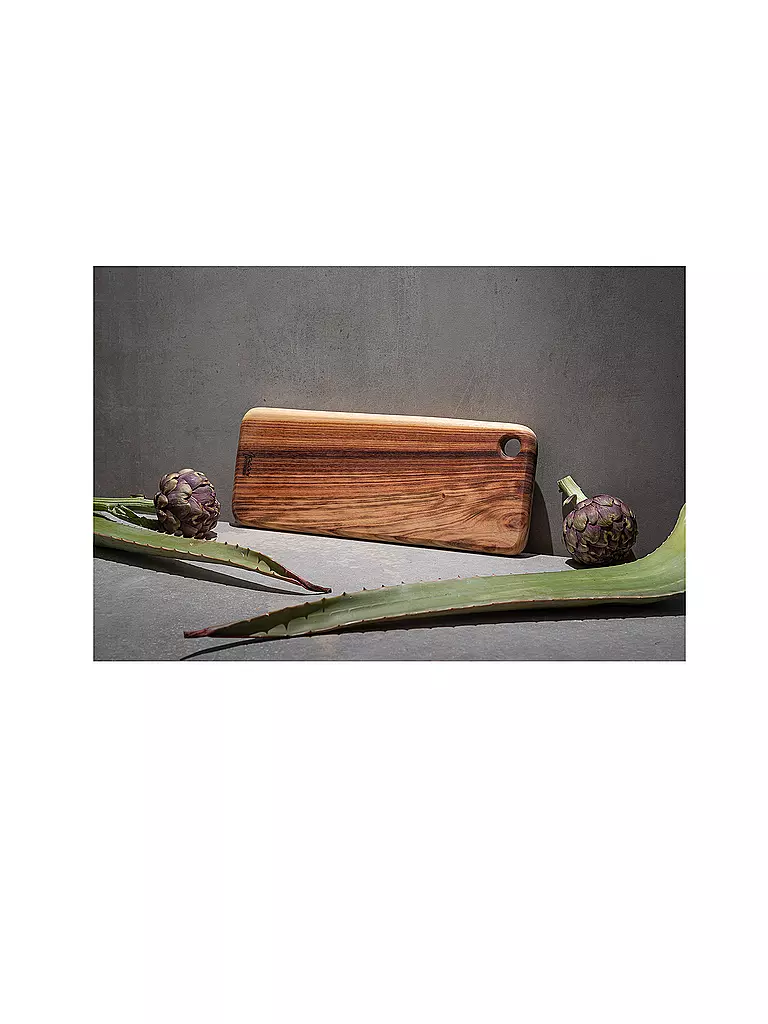 ECOBOARDS | Schneidebrett - Ecoboard Premium 40x17cm Medium Kampferloorbeer | braun