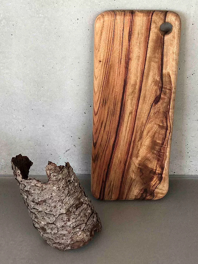 ECOBOARDS | Schneidebrett - Ecoboard Premium 40x17cm Medium Kampferloorbeer | braun