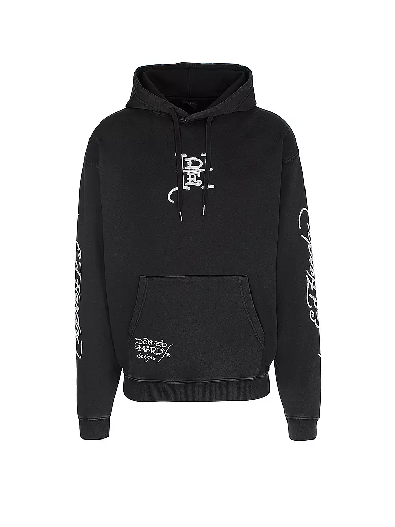 ED HARDY | Kapuzensweater - Hoodie LOVE DIES HARD  | schwarz