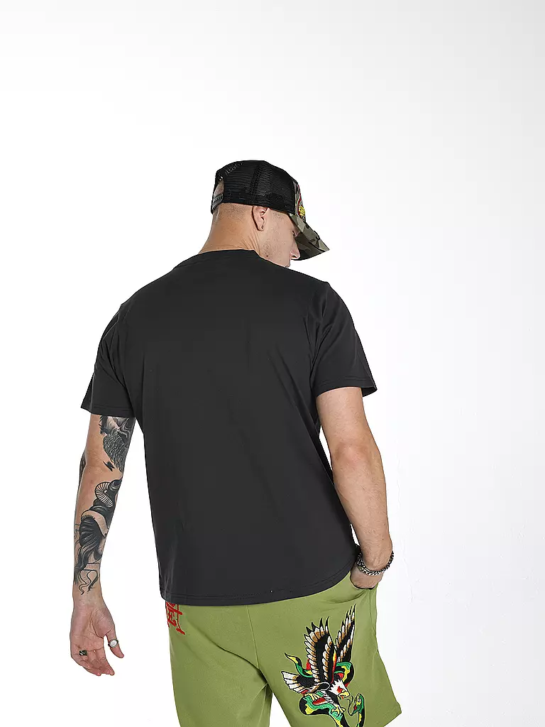 ED HARDY | T-Shirt GLIDE EAGLE | grau