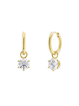 EDBLAD | Ohrringe CROWN HOOPS Gold