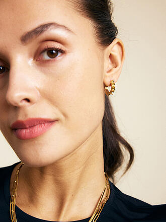 EDBLAD | Ohrringe PEAK HOOPS ICON Large Gold