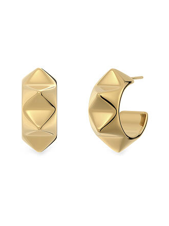 EDBLAD | Creolen PEAK RIVET CREOLES Gold