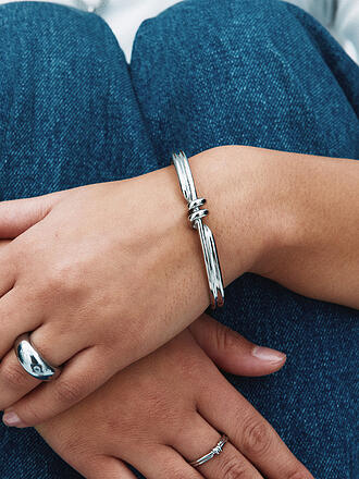 EDBLAD | Drehbarer Armreif steel