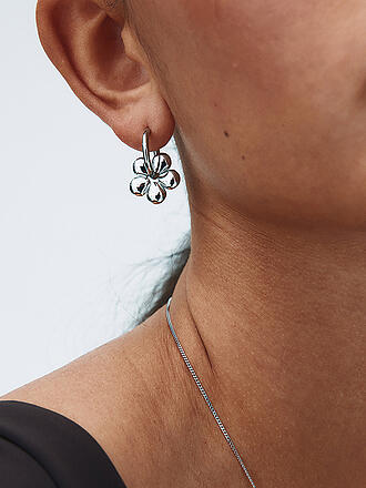EDBLAD | Ohrringe DAISY HOOPS Silver 