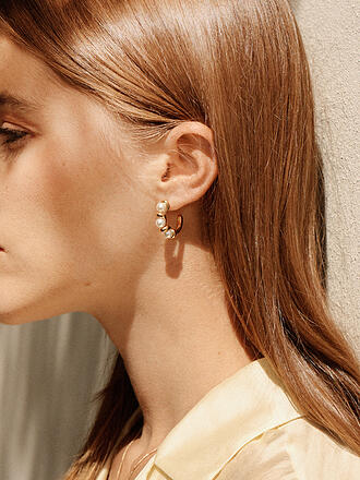 EDBLAD | Ohrringe MARGOT HOOPS Large Gold