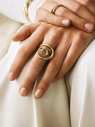 EDBLAD | Ring NOUVEAU Large Gold