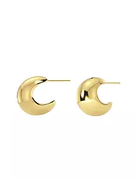 EDBLAD | Creolen BOLD CREOLES Small  Steel | gold