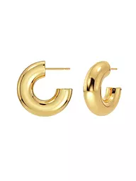 EDBLAD | Creolen CHUNKY CREOLES Small Steel | gold