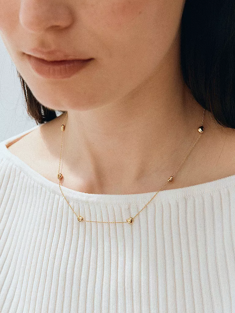 EDBLAD | Halskette BARLEY NECKLACE MULTI Gold  | gold