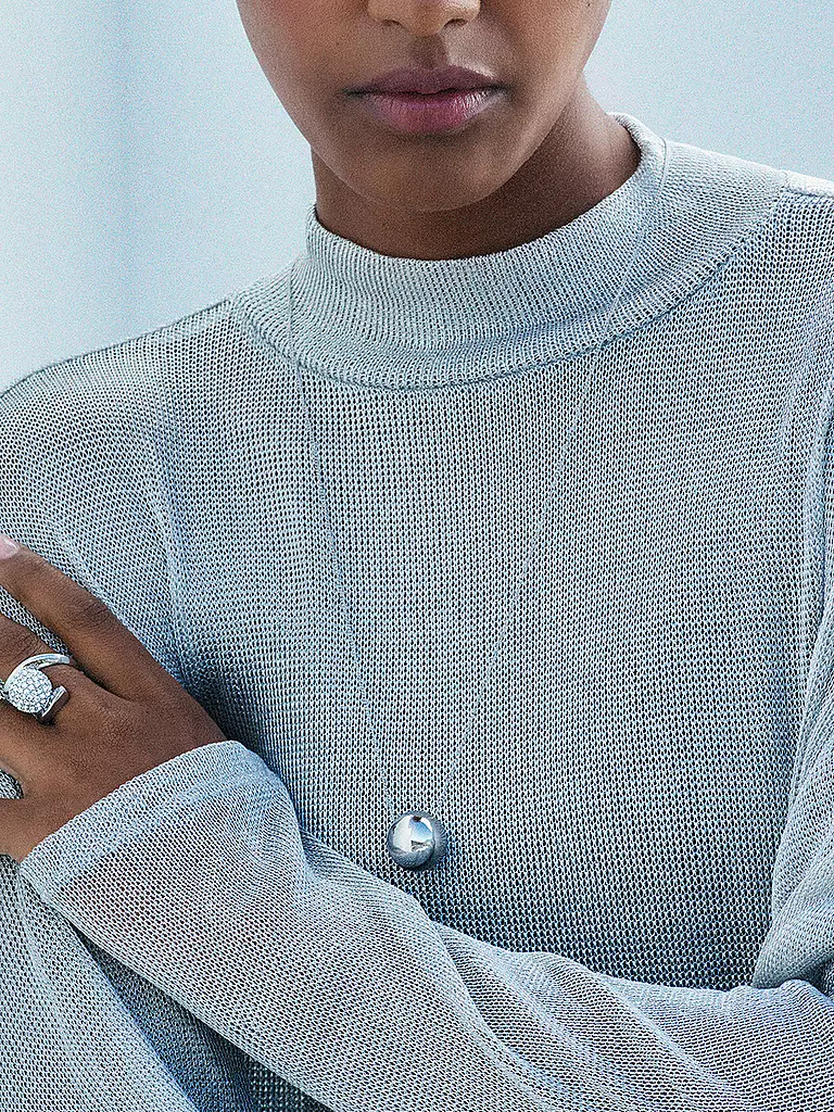 EDBLAD | Halskette BEAD NECKLACE Steel | silber