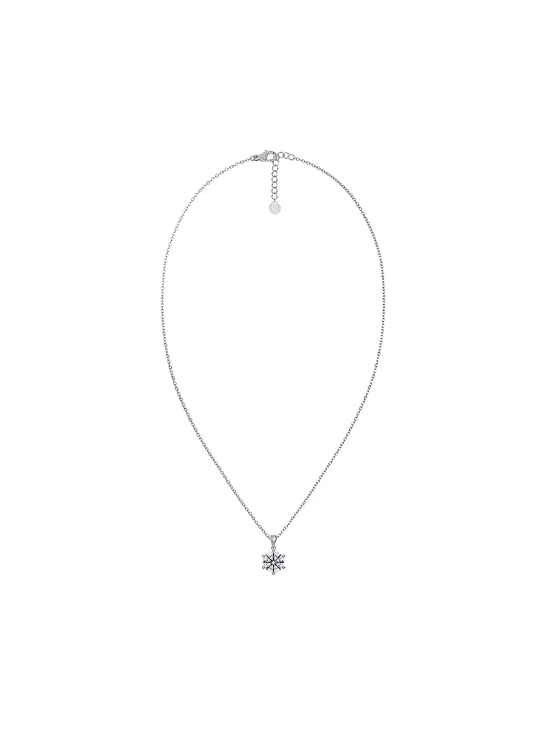 EDBLAD | Halskette CROWN NECKLACE Large Steel  | silber